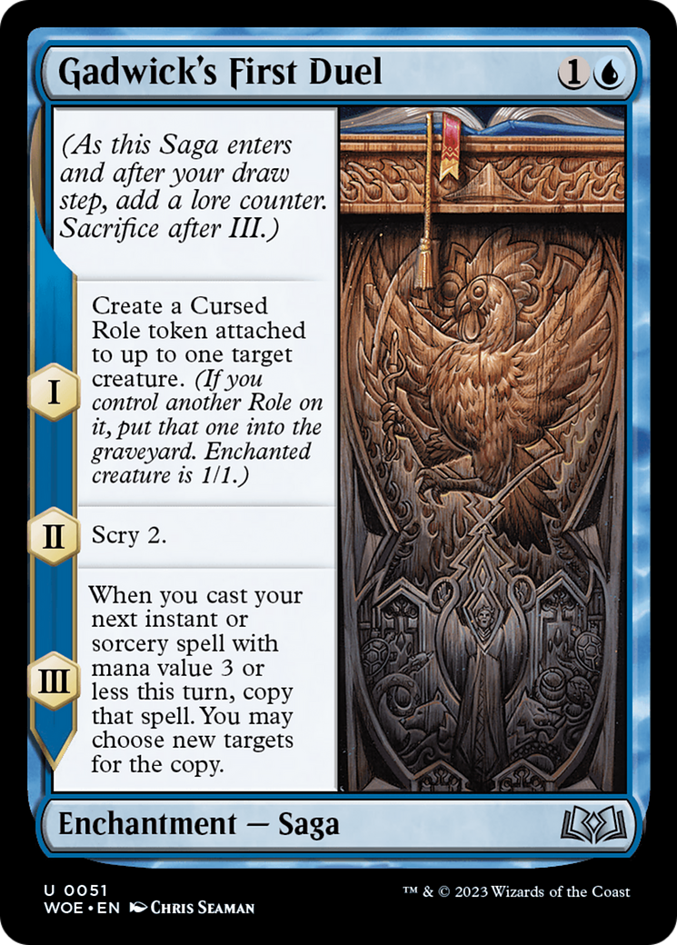 Gadwick's First Duel (51) (WOE)