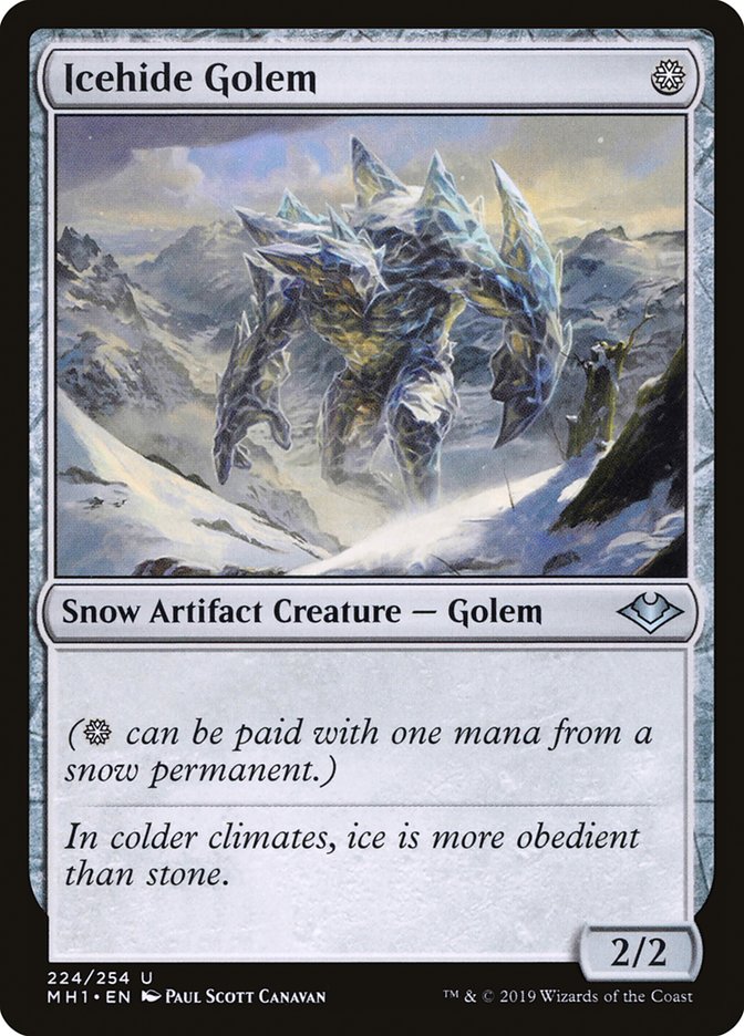 Icehide Golem (224) (MH1)
