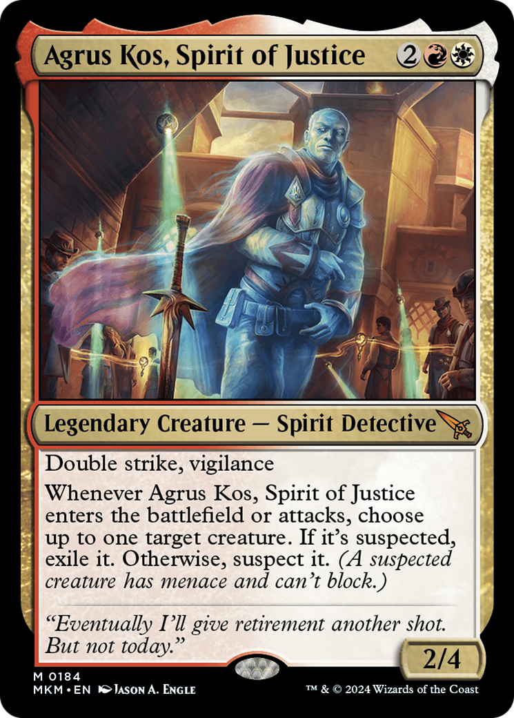 Agrus Kos, Spirit of Justice (184) (MKM)