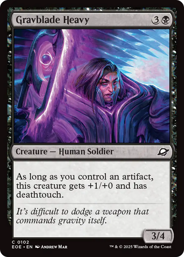 Gravblade Heavy (102) (EOE)