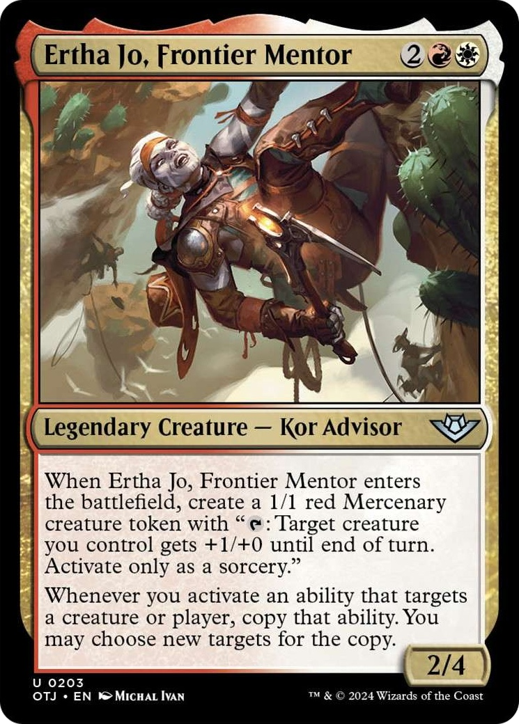Ertha Jo, Frontier Mentor (203) (OTJ)