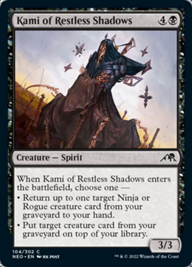 Kami of Restless Shadows (104) (NEO)