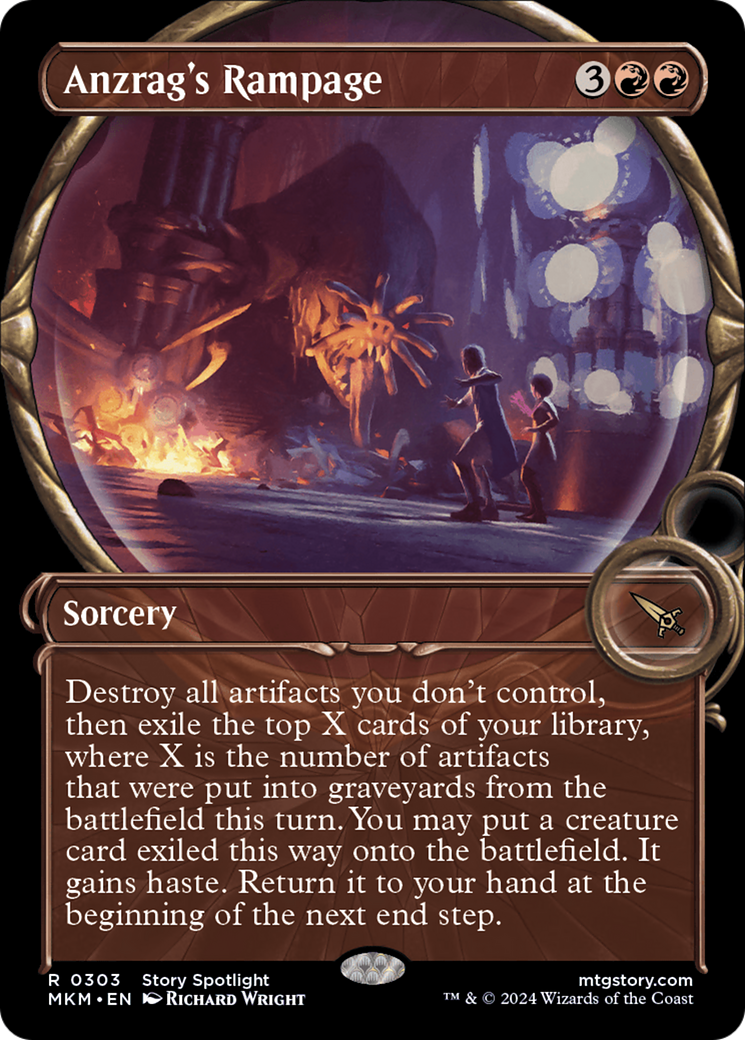 Anzrag's Rampage (Showcase) (303) (MKM)