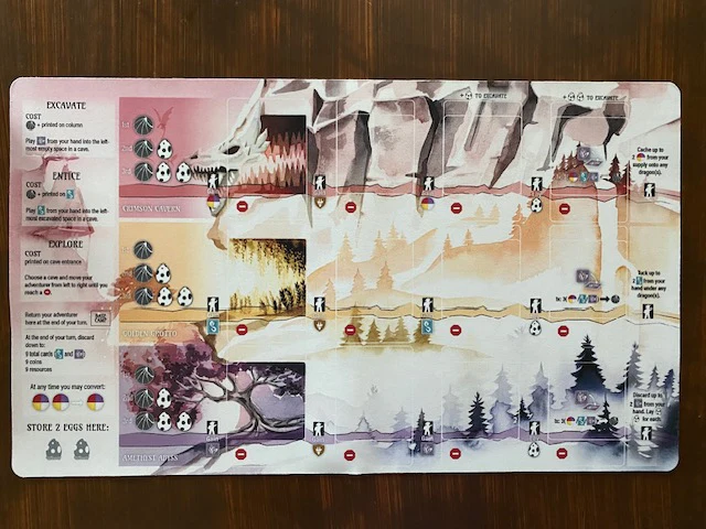 Wyrmspan Rubber Playmat