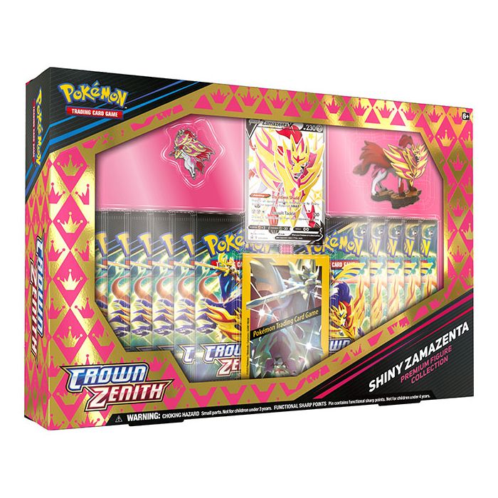 Pokemon TCG: Crown Zenith Shiny Zamazenta Premium Figure Collection