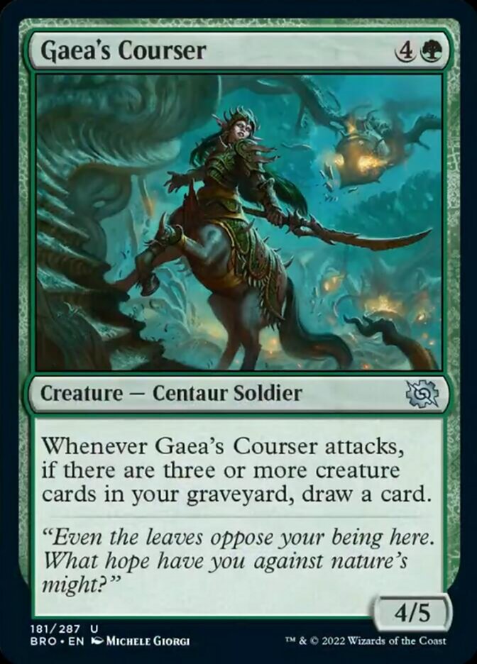 Gaea's Courser (181) (BRO)