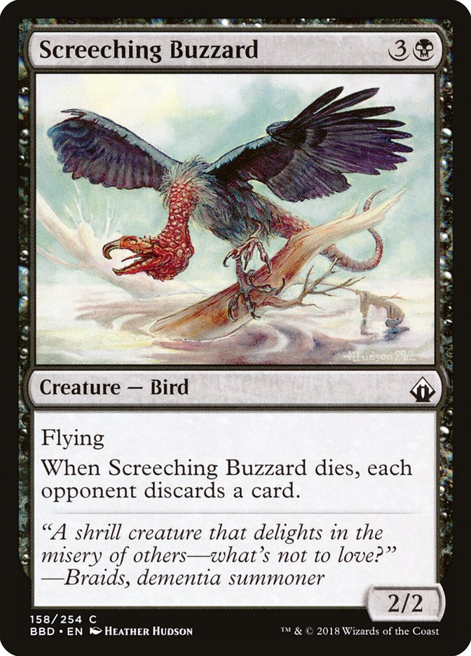 Screeching Buzzard (158) (BBD)