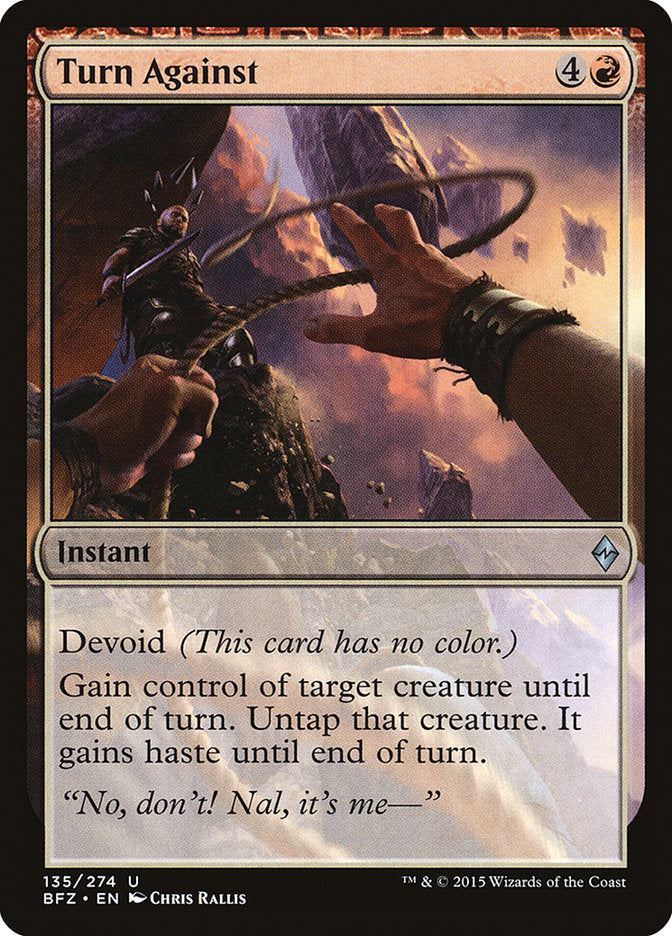 Turn Against (135) (BFZ)