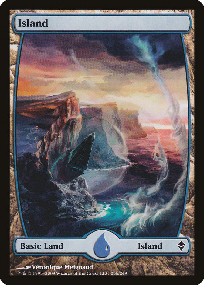 Island (236) - Full Art (236) (ZEN)