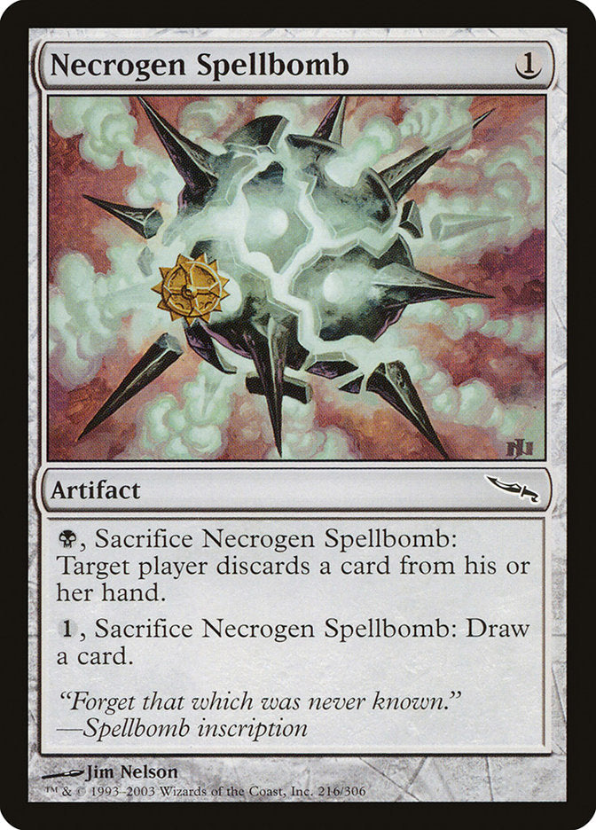 Necrogen Spellbomb (216) (MRD)