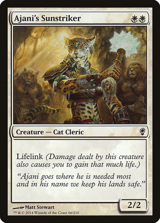 Ajani's Sunstriker (66) (CNS)