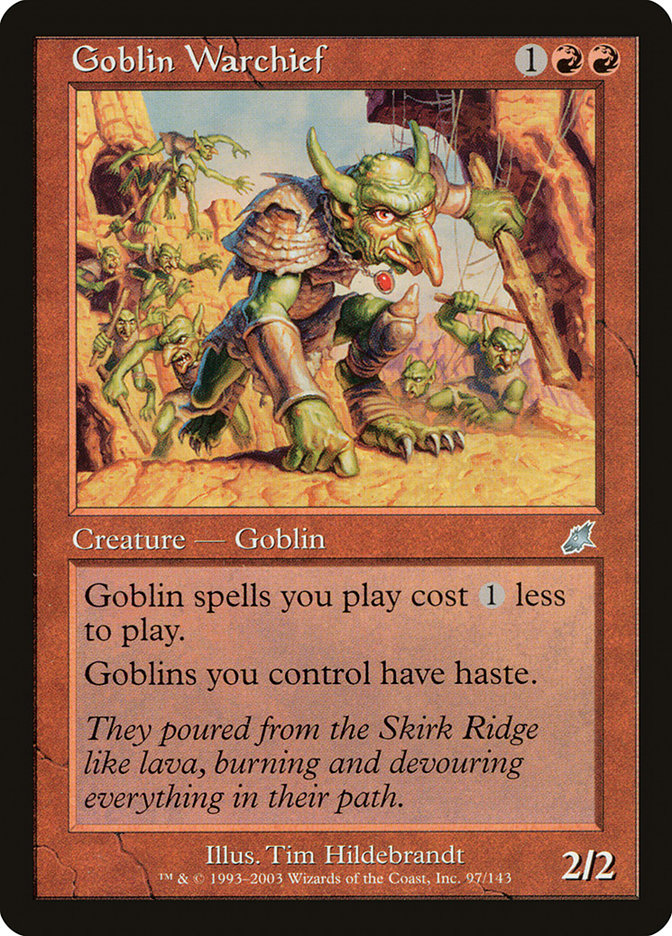 Goblin Warchief (97) (SCG)