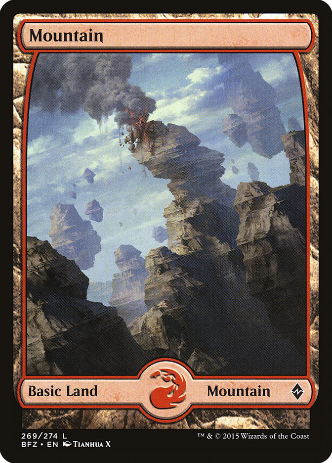 Mountain (269) - Full Art (269) (BFZ)