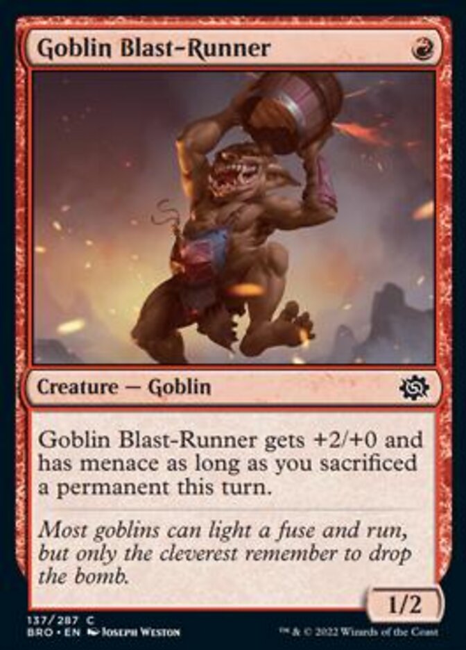 Goblin Blast-Runner (137) (BRO)