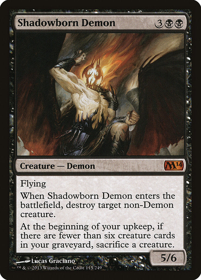 Shadowborn Demon (115) (M14)