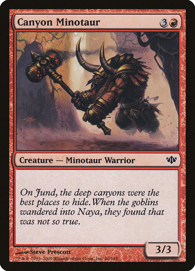 Canyon Minotaur (60) (CON)