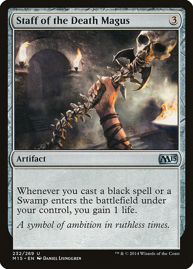 Staff of the Death Magus (232) (M15)