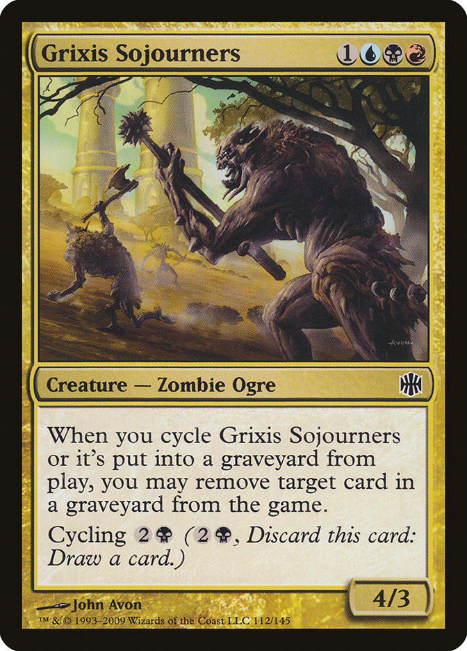 Grixis Sojourners (112) (ARB)