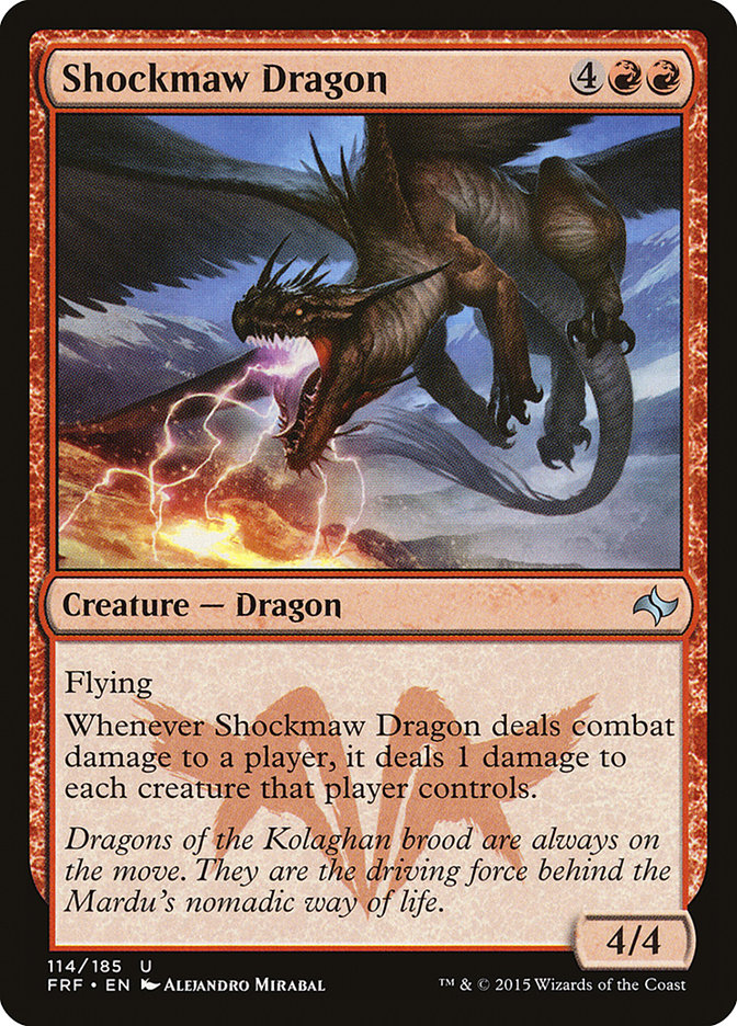 Shockmaw Dragon (114) (FRF)