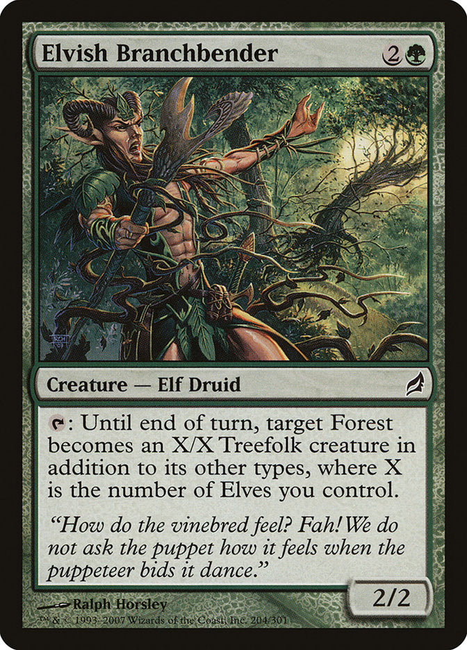 Elvish Branchbender (204) (LRW)
