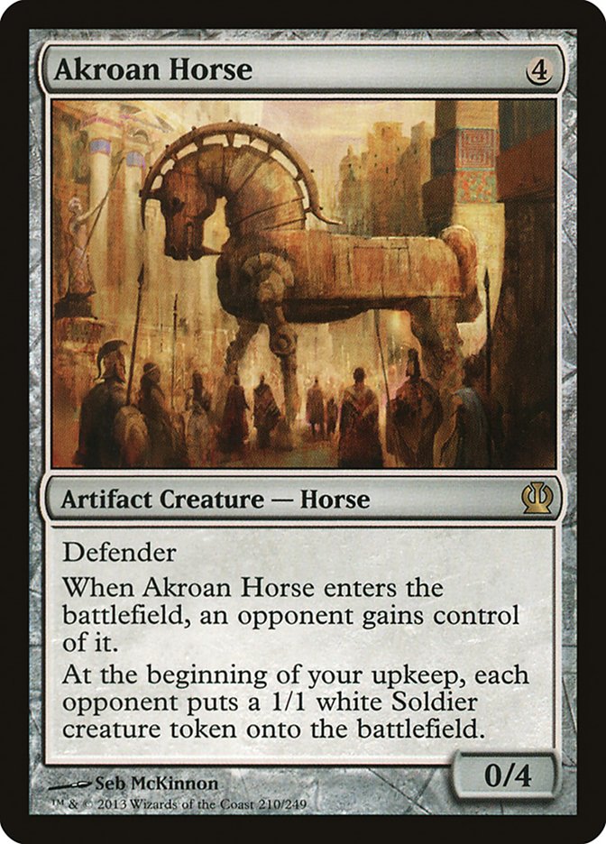 Akroan Horse (210) (THS)