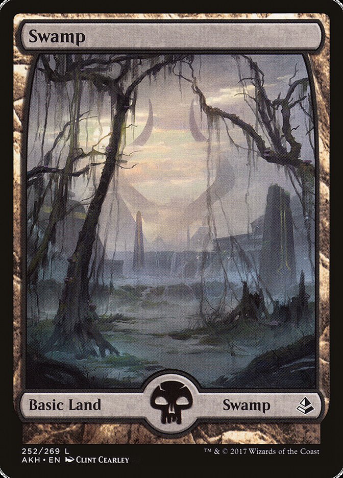 Swamp (252) - Full Art (252) (AKH)