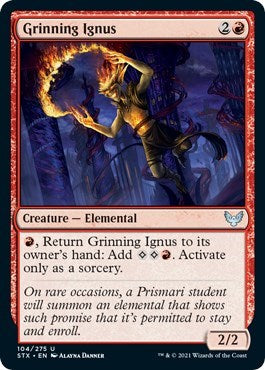 Grinning Ignus (104) (STX)