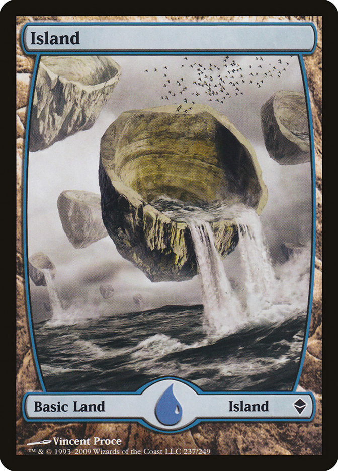 Island (237) - Full Art (237) (ZEN)