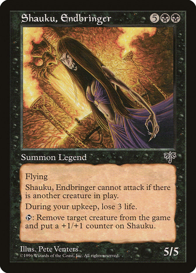 Shauku, Endbringer (MIR)