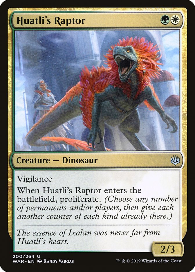 Huatli's Raptor (200) (WAR)
