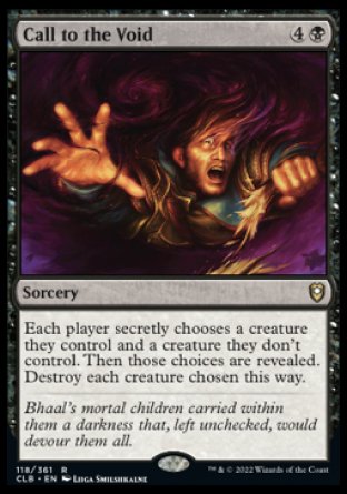 Call to the Void (118) (CLB)