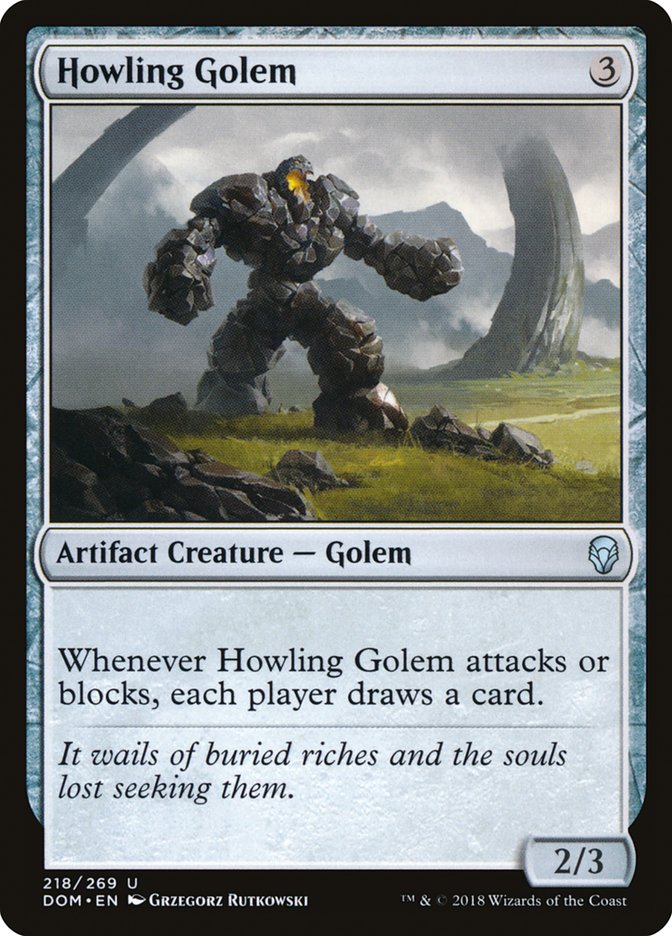 Howling Golem (218) (DOM)