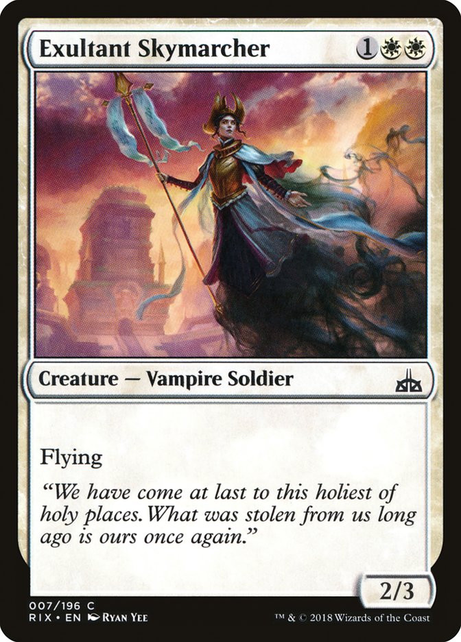 Exultant Skymarcher (7) (RIX)