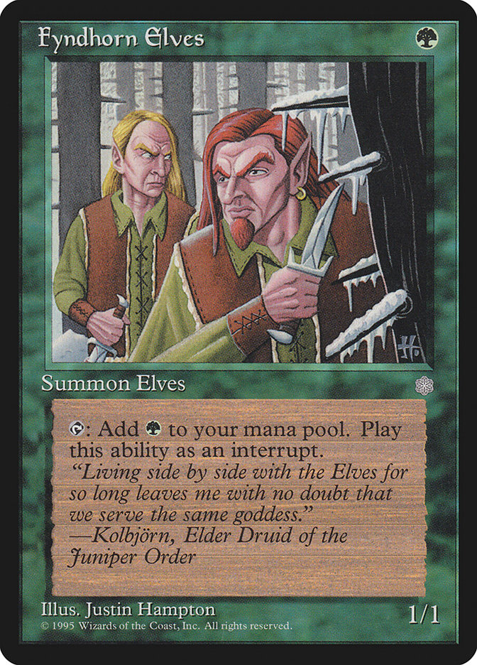 Fyndhorn Elves (132) (ICE)