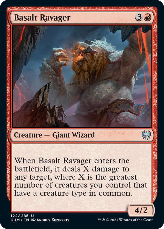 Basalt Ravager (122) (KHM)