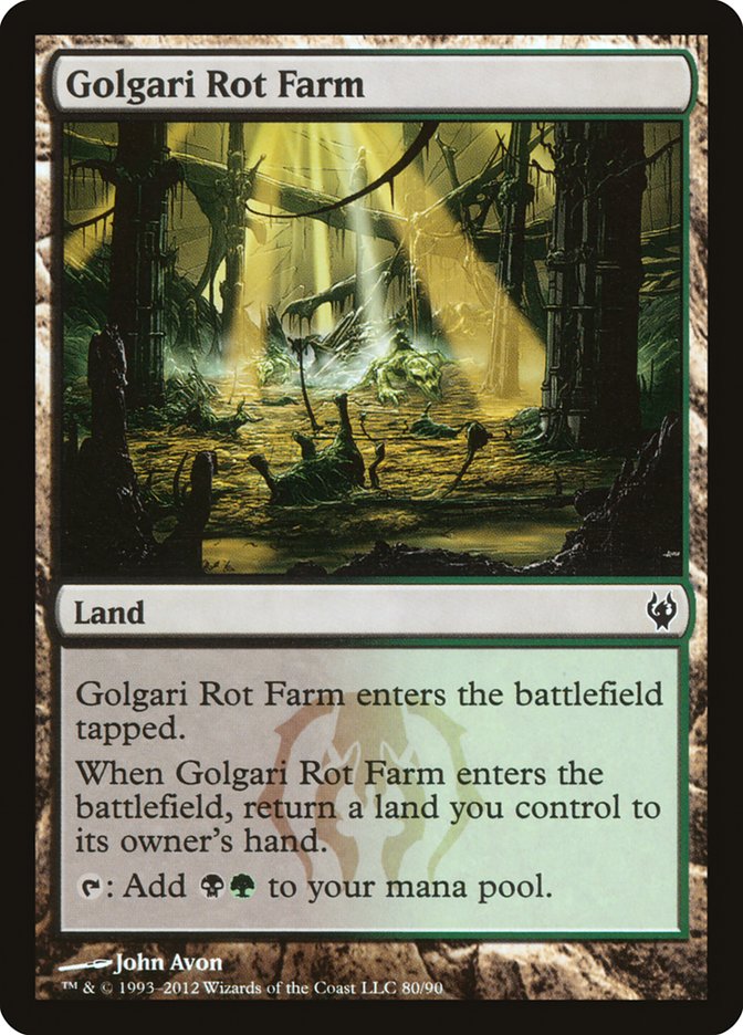 Golgari Rot Farm (80) (DDJ)
