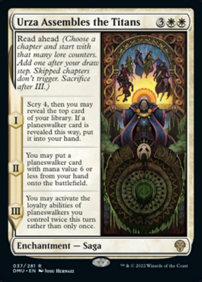 Urza Assembles the Titans (37) (DMU)