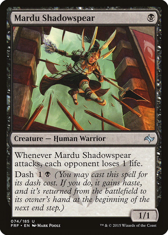 Mardu Shadowspear (74) (FRF)