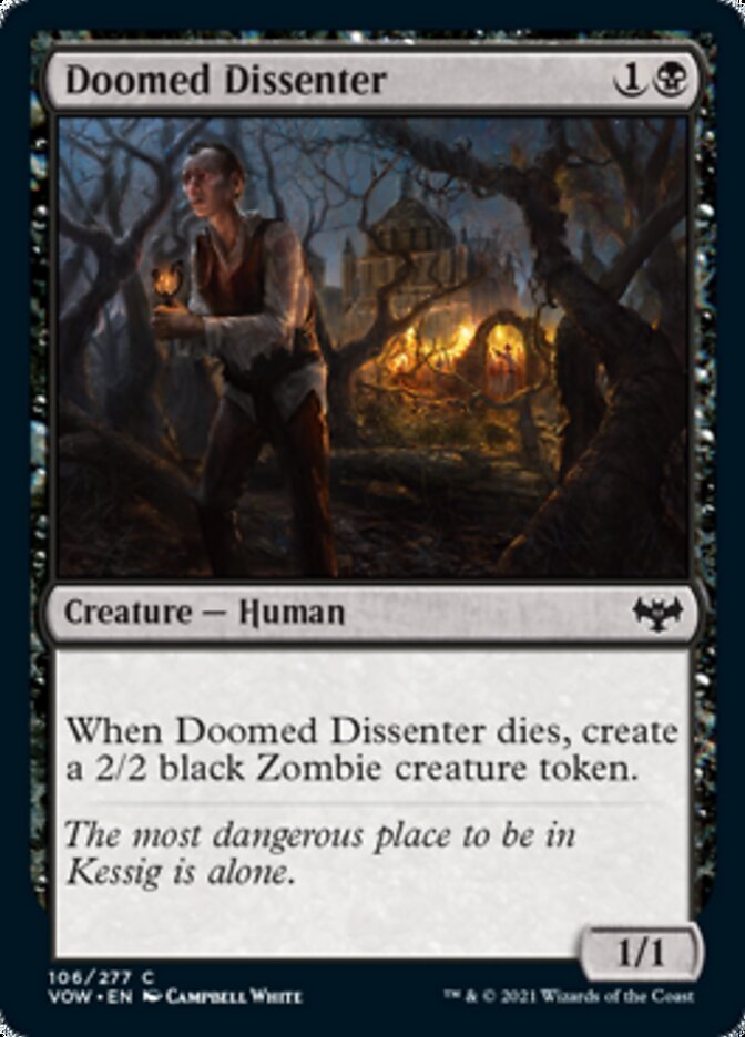 Doomed Dissenter (106) (VOW)