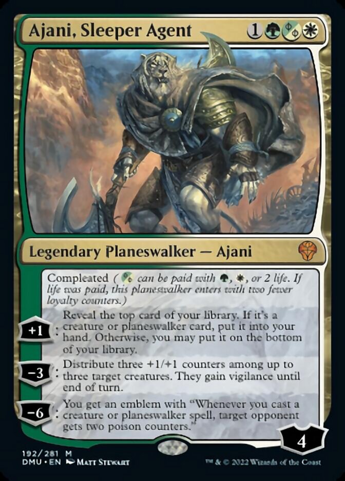 Ajani, Sleeper Agent (192) (DMU)