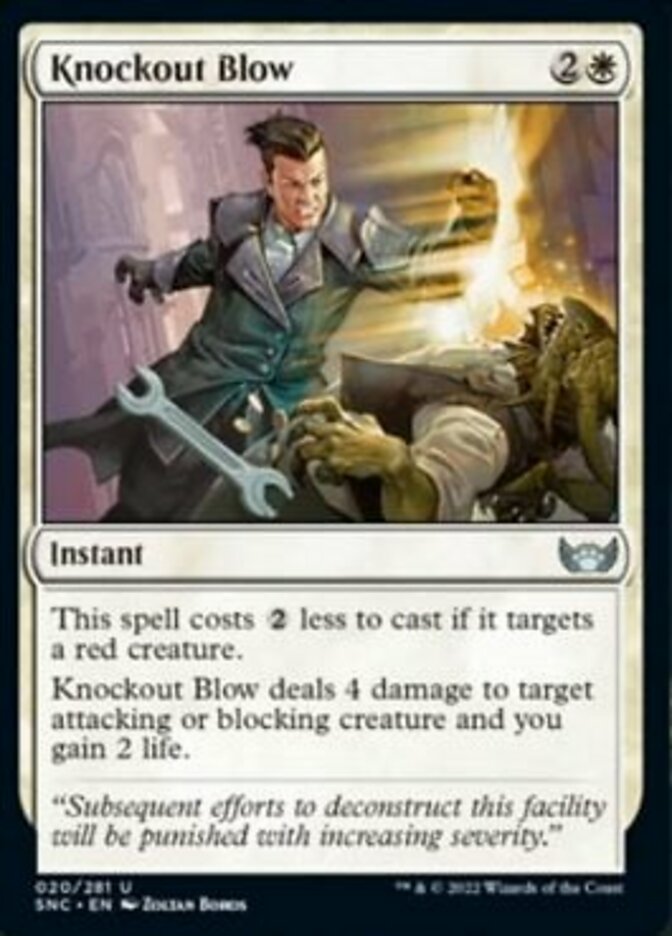 Knockout Blow (20) (SNC)