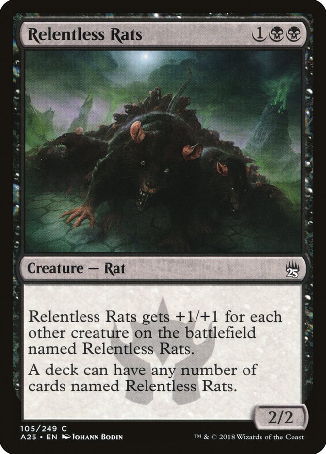 Relentless Rats (105) (A25)