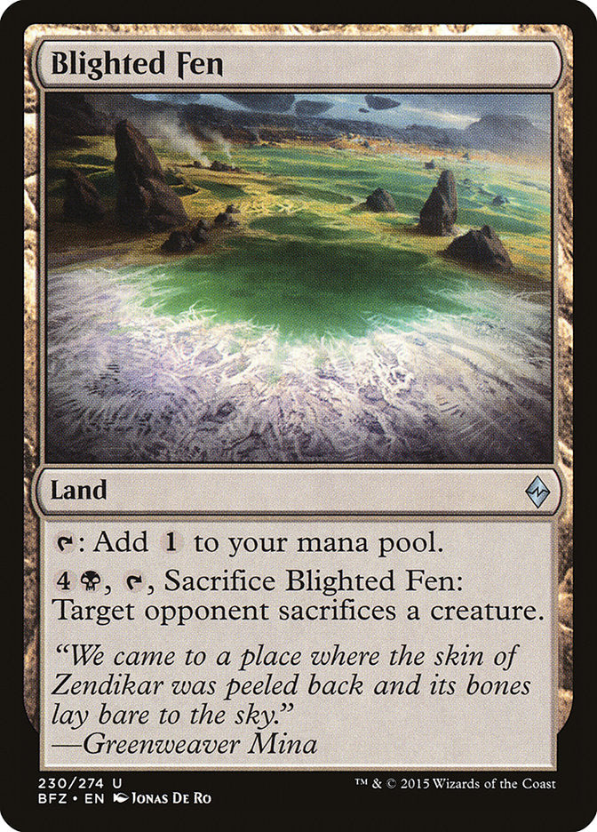 Blighted Fen (230) (BFZ)