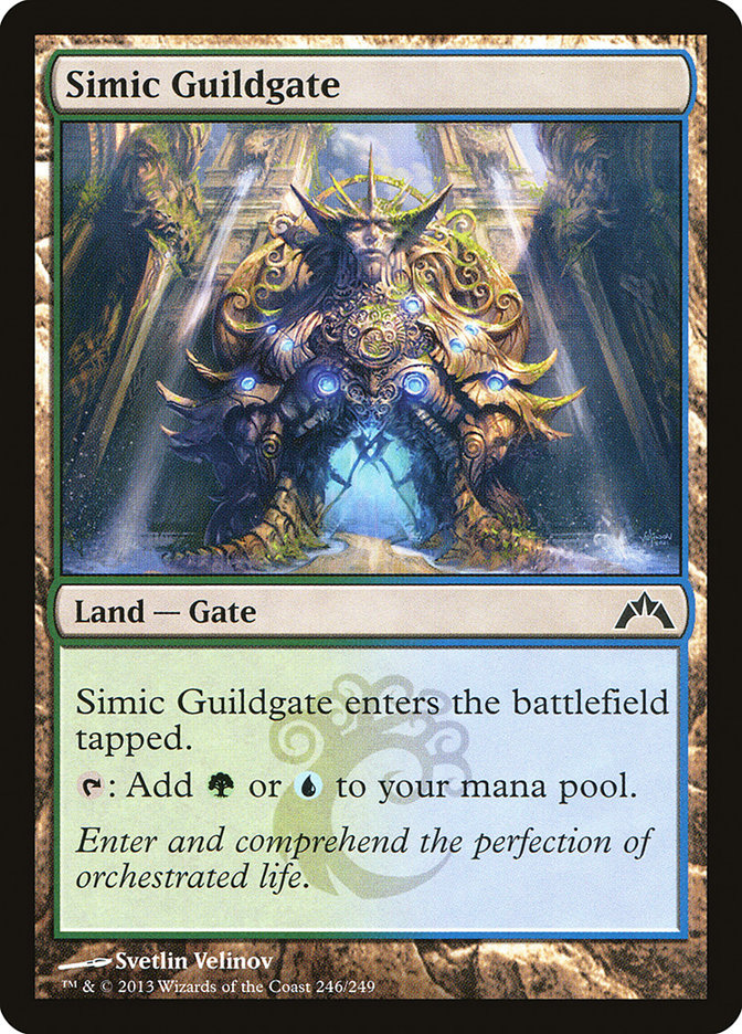 Simic Guildgate (246) (GTC)