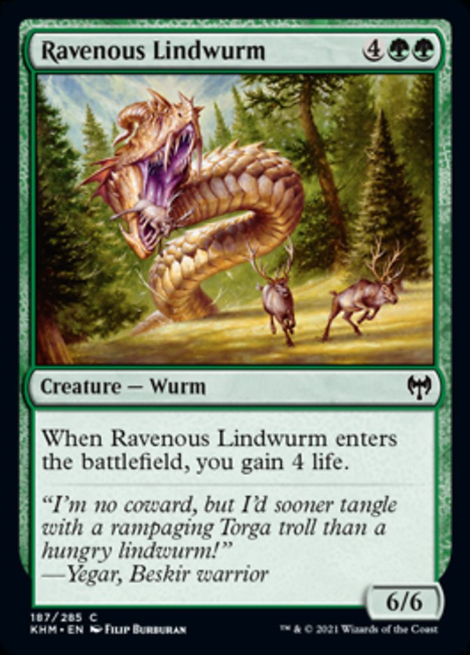 Ravenous Lindwurm (187) (KHM)