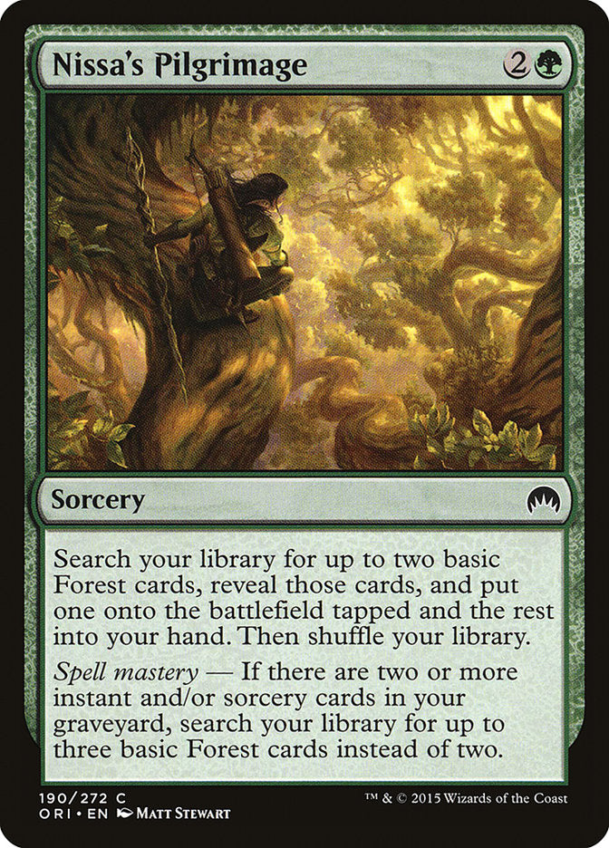 Nissa's Pilgrimage (190) (ORI)