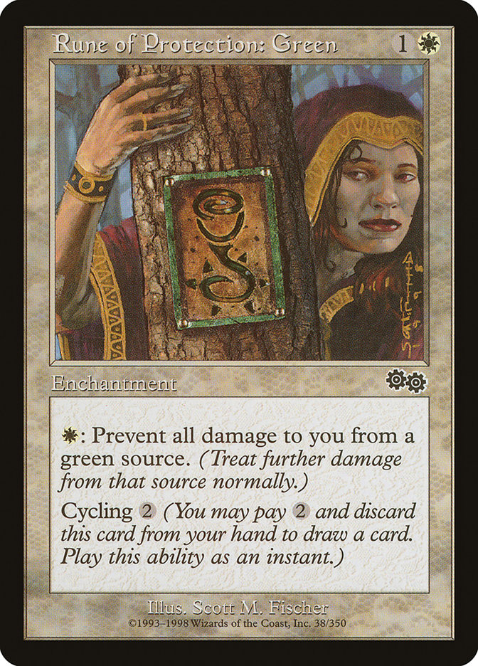 Rune of Protection: Green (38) (USG)