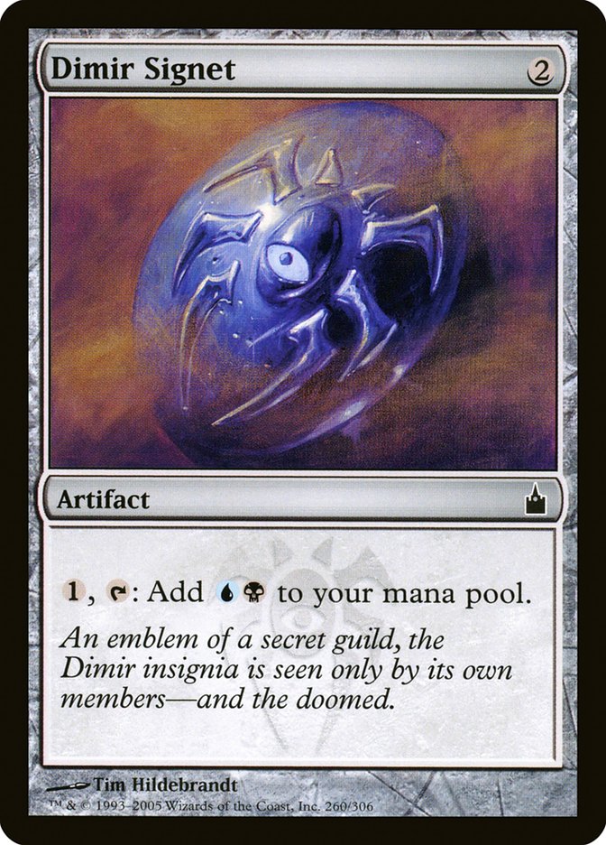 Dimir Signet (260) (RAV)