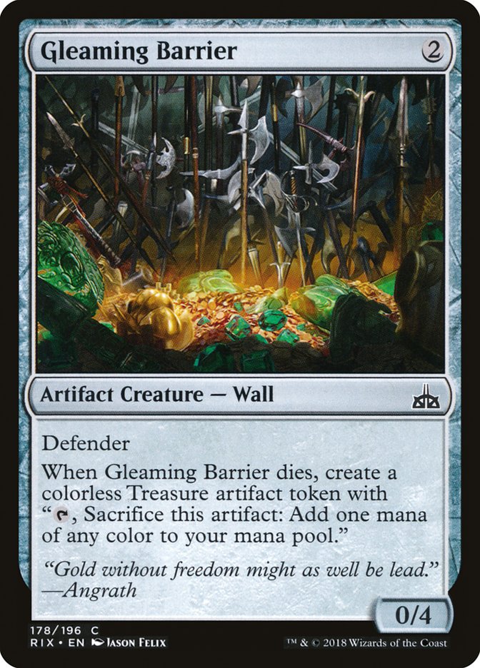 Gleaming Barrier (178) (RIX)