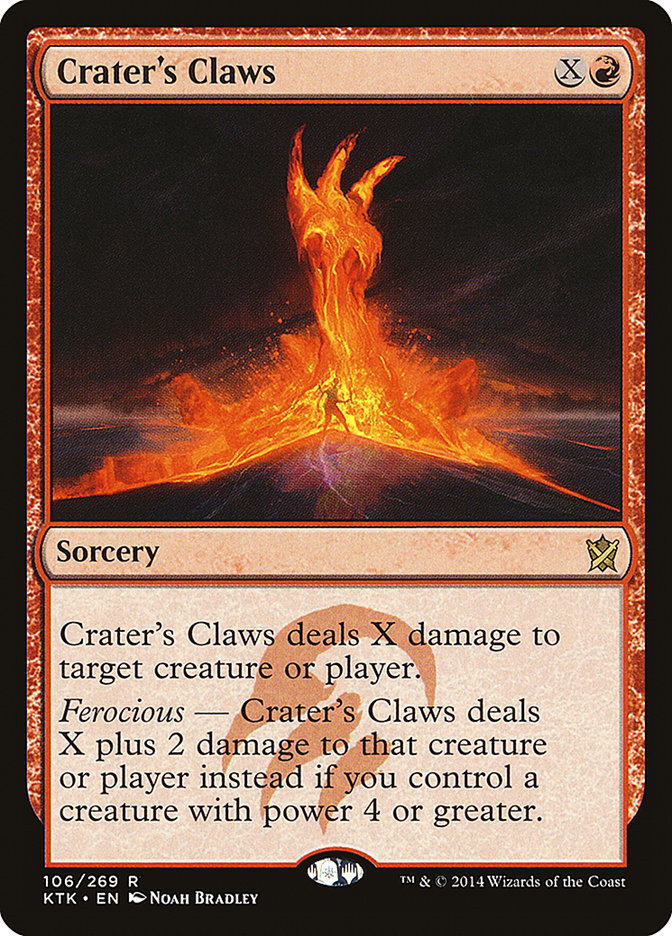 Crater's Claws (106) (KTK)